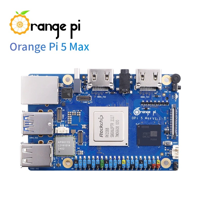 RoRuSOrange Pi 5 Max 16GB V1.5 - огляд і ціна Orange Pi 5 Max Rk3588